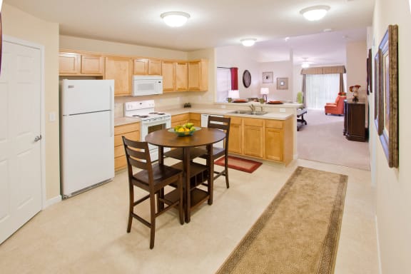 Wooster OH Apartment Rentals Redwood Neighborhoods Eat In Kitchen