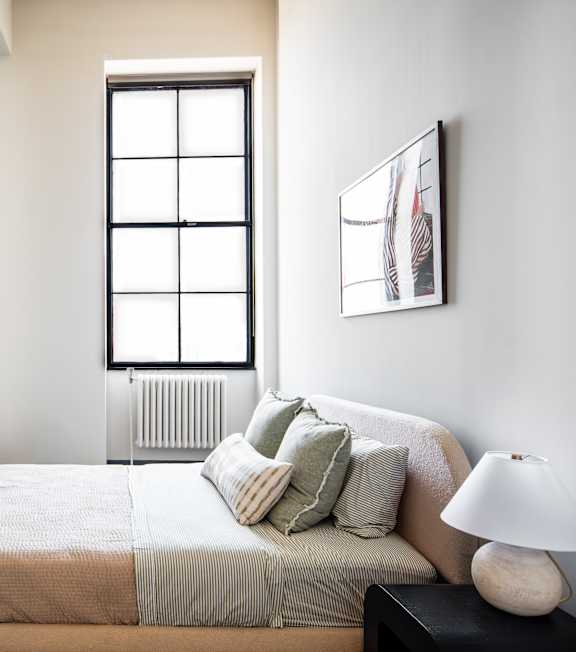 Comfortable Bedroom at The 55 Elm Club, Hartford, CT