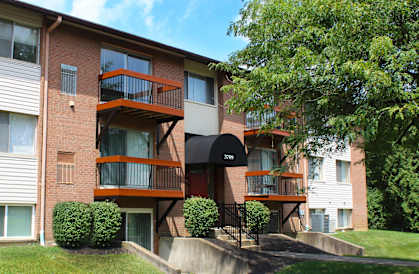 Backside Of Apartment  at Fox Run Apartments, Cincinnati, OH