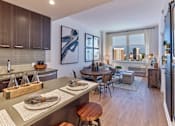 Thumbnail 7 of 60 - kitchen island and view