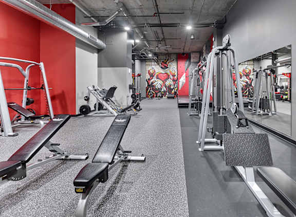Gym center at Cityplace Apartment Homes Apartments, Pennsylvania, 18101