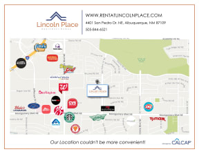 Lincoln Place Apartments Area Map