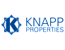 A logo with a blue color and text "KNAPP PROPERTIES" is displayed.
