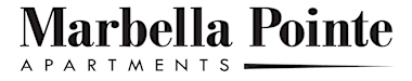 The image shows the logo of Marbella Pointe Apartments.