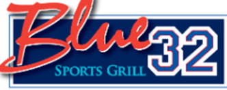 a sign that saysBlue 32 sports grill at Chandler Heights, Chandler, AZ