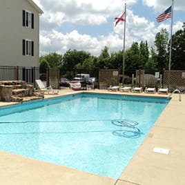 Pool at Eddins Estates Apartments, Tuscaloosa, AL, 35453