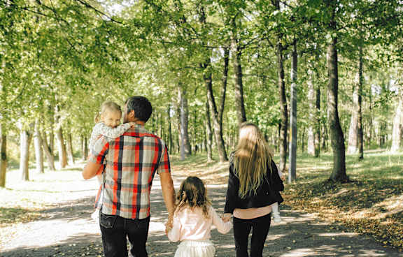 Family Walking
