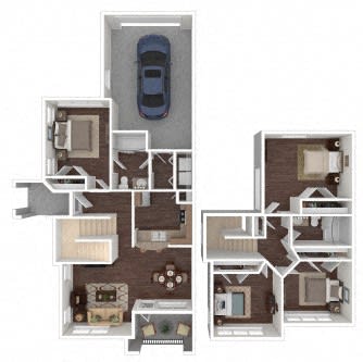 4 bedroom 2 bath photo layout