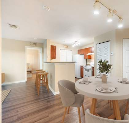 Modern Kitchens at Meridian Pointe Affordable Apartments in Tampa FL