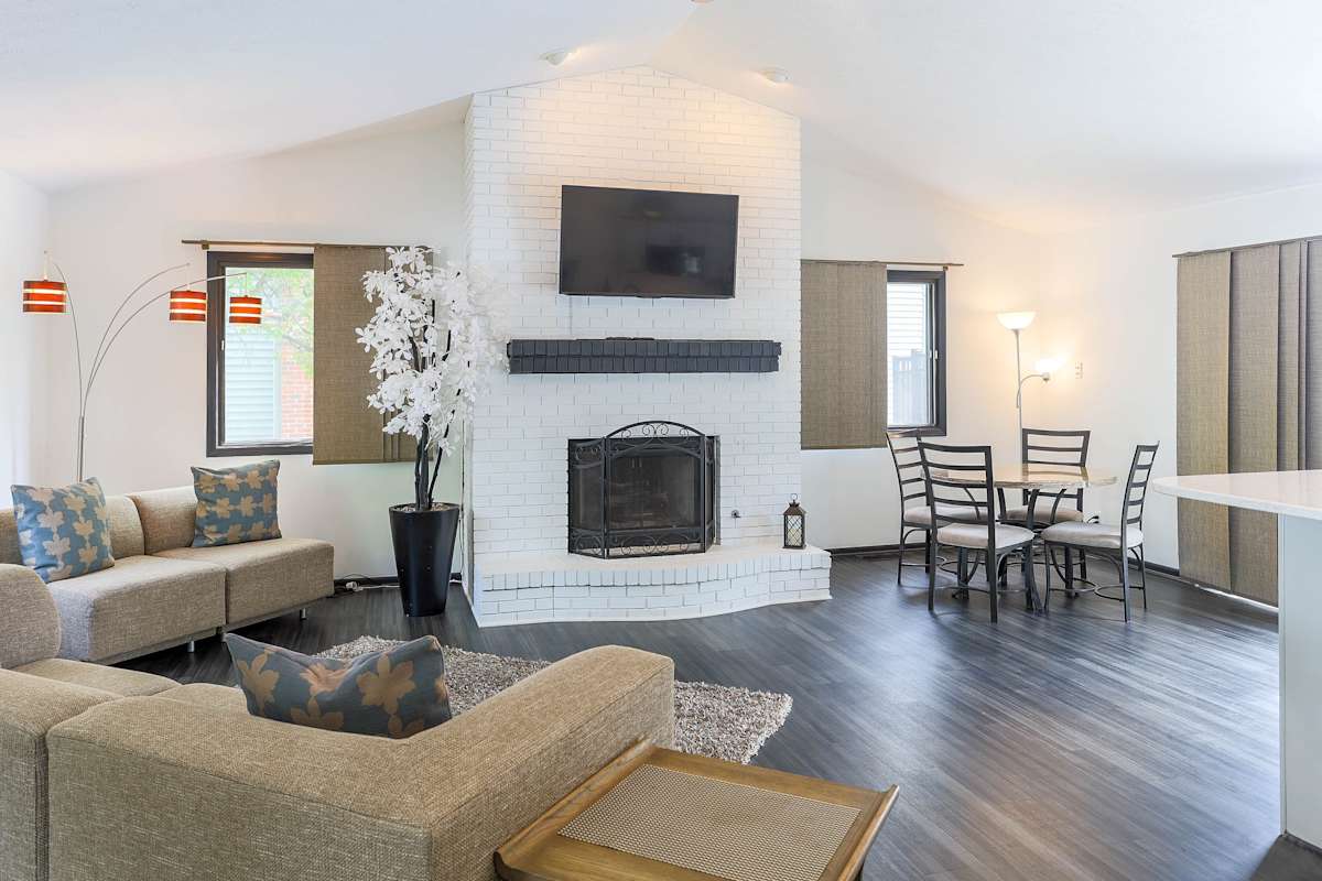 Greenfield Apartments clubhouse interior - Omaha, NE