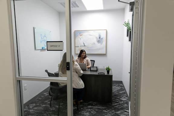 Private offices at Lucero Apartments, Phoenix, AZ