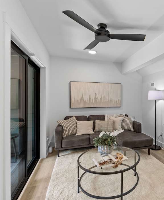 Living room at The Collection Charlotte in Charlotte, NC, 28205