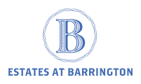 the logo for estates at barrington