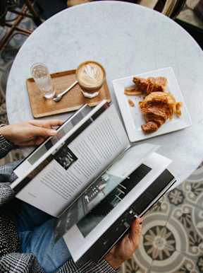 Table with coffee and snacks at The Vue At Desert Color, St. George, UT, 84790