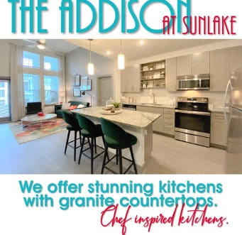 addison at sunlake kitchen flyer