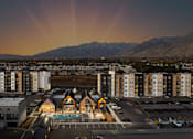 Thumbnail 39 of 52 - Sunset view at Solhavn Apartments, American Fork, UT, 84003