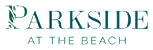 A logo that says Parkside at the Beach.