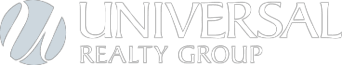 The image is a logo for the Universal Realty Group.