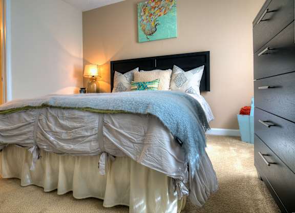 Expansive bedrooms mean lots of space for furniture and your finishing touches.