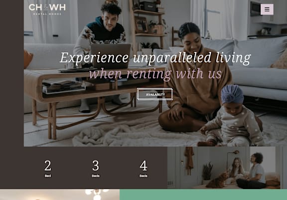 A webpage with a white background and a series of images and text sections.