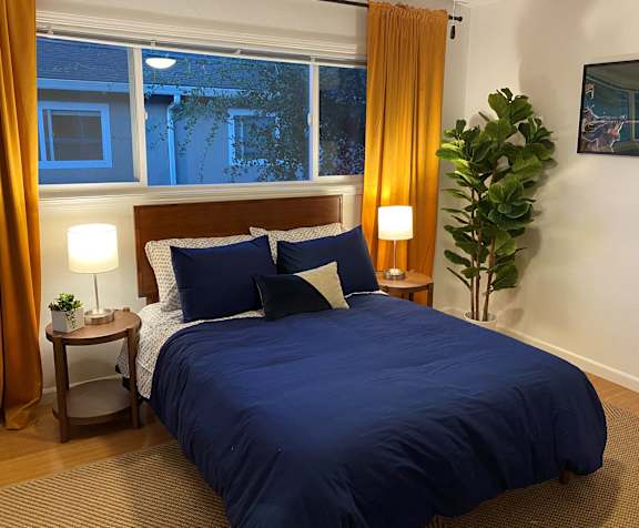 Furnished bedroom