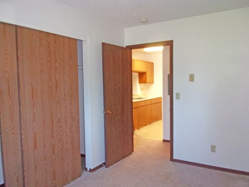 Image of bedroom with closet