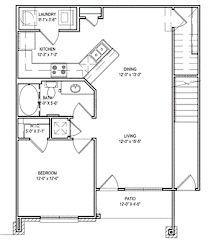 1 bed 1 bath C at Audubon Park Apartment Homes, Louisiana