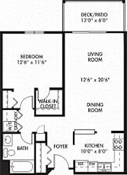 Floor Plan 1A