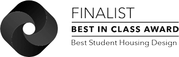 finalist best in class award for best student housing design