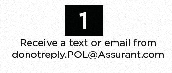 receive a text or email from confidential poa account 1