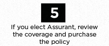 if you elect assembly review the coverage and purchase the policy logo