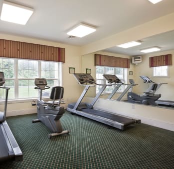 Fitness Center at Spring Manor Senior Apartments in Poughkeepsie, NY