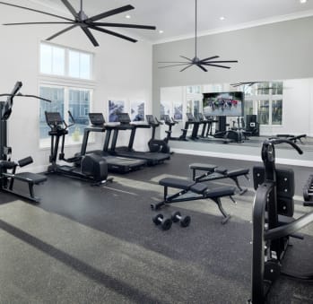 Fitness Center Jackson Palms Affordable Apartments in Jacksonville, FL