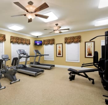 Professional Fitness Center at Laurel Oaks Affordable Apartments in Leesburg FL