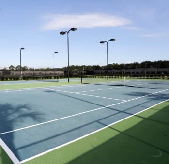 Tennis Courts at Bennett Creek Apartments in Jacksonville FL