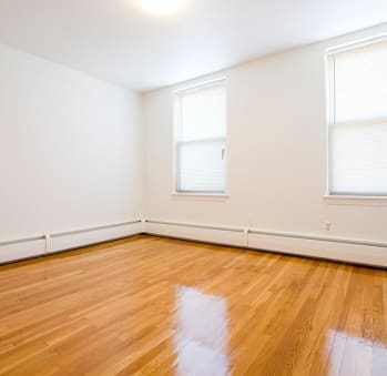 Bedroom with Hardwood Flooring at Florence Virtue Apartments in New Haven, CT