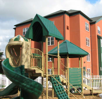 Playground at Wharfside Commons Renovations Affordable Apartments in Middletown CT