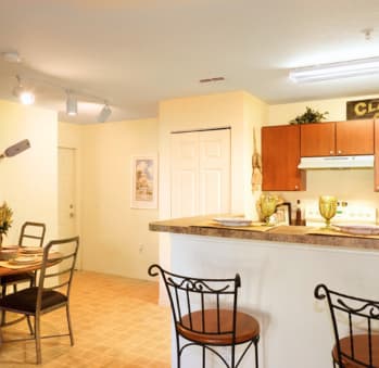 Kitchen at Belleair Place Apartments in Clearwater FL
