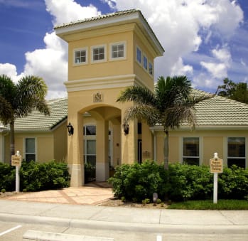 Leasing Office Building at Timber Trace Affordable Apartments in Titusville, FL