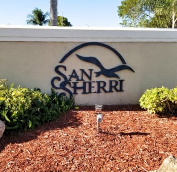 San Sherri Community Sign