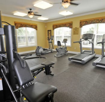 Fitness Center at Hudson Ridge Apartments in Port Richey, FL