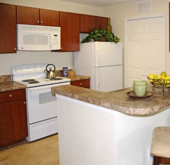 Kitchen at Hudson Ridge Apartments in Port Richey, FL