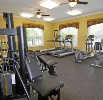 Fitness Center at Hunt Club Apartments in Tampa FL