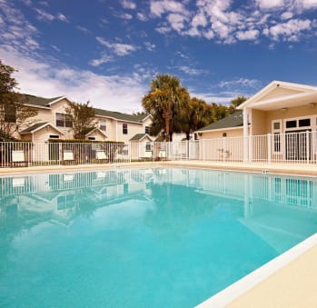 Resort-Style Pool at Timberleaf Affordable Apartments in Orlando, Florida