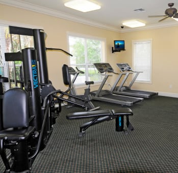 Fitness Center at Morgan Creek Affordable Apartments in Tampa FL