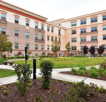 Pet Friendly Community at Sycamore Senior Affordable Apartments in Oxnard CA
