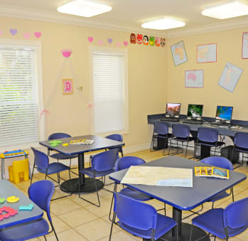 Children's Activity Room at Morgan Creek Affordable Apartments in Tampa FL