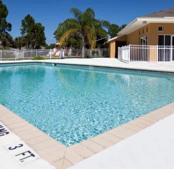 Swimming Pool at Mira Verde Affordable Apartments in LaBelle FL