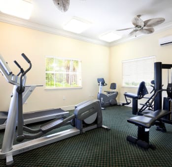 Fitness Center at Summer Lakes Affordable Apartments in Naples, Florida