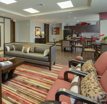 Clubhouse at West Brickell Tower Senior Apartments in Miami